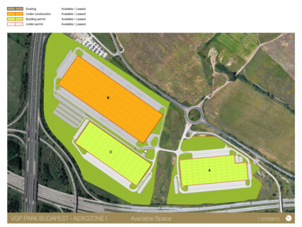 VGP Park Budapest Aerozone layout