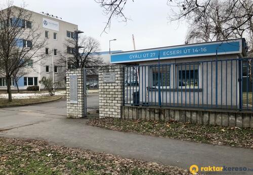 Ecseri úti telephely bejárat 