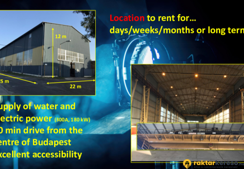 Kiadó raktár STAKOTRA Gépgyártó Kft