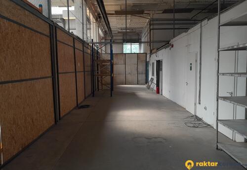 129m2-es földszinti raktár