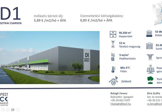 D1 - Budapest DOCK Szabadkikötő